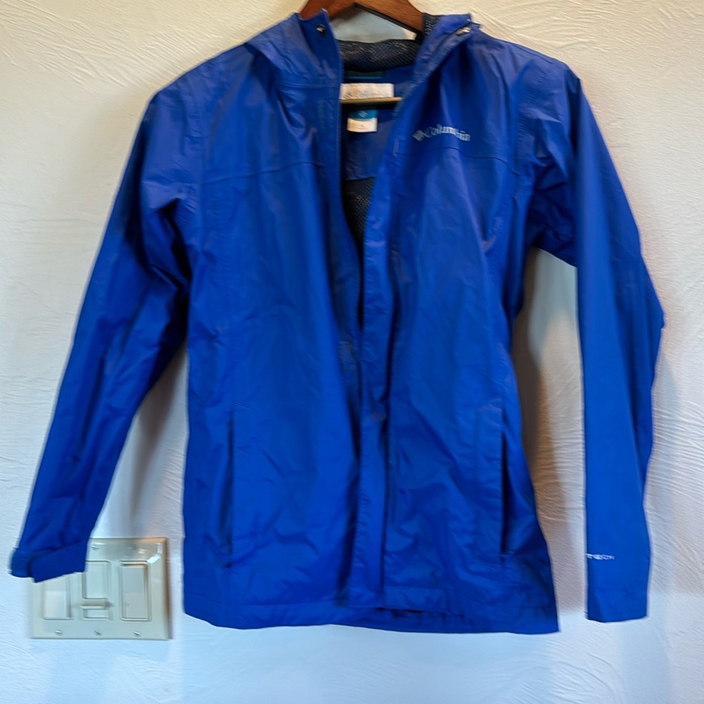 Columbia boys medium 10/12 shell/raincoat